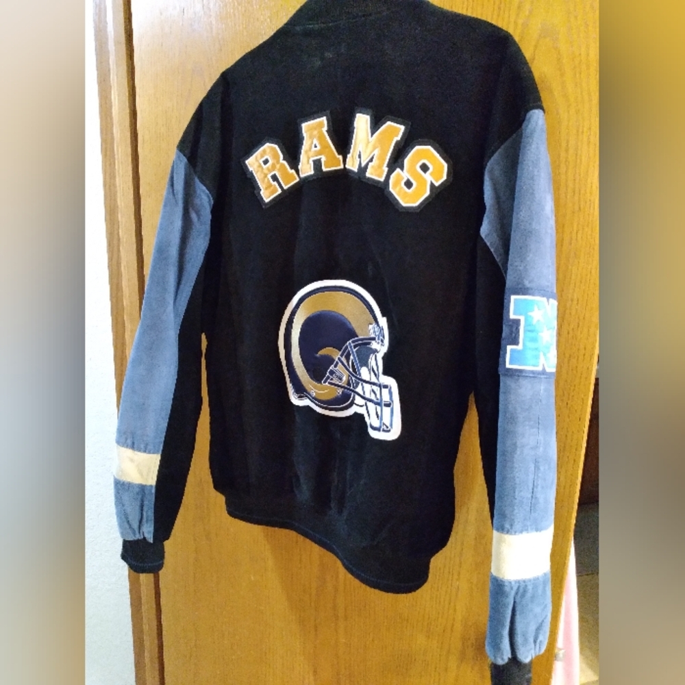 Rams suede jacket - Picture 2 of 5